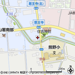 富山県富山市悪王寺118周辺の地図