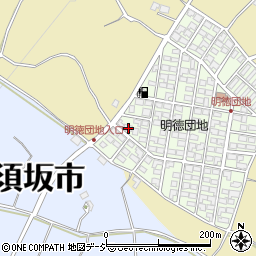 長野県須坂市明徳9-8周辺の地図