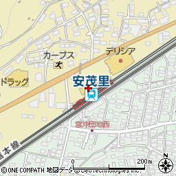 マツモトキヨシ安茂里店周辺の地図