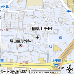 長野県長野市稲葉197周辺の地図