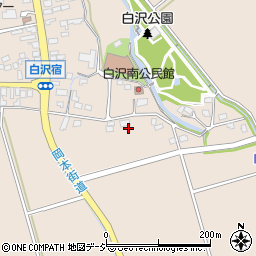 栃木県宇都宮市白沢町116-1周辺の地図