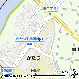 株式会社加賀麩不室屋　本社工場周辺の地図