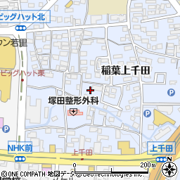 長野県長野市稲葉202周辺の地図