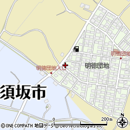 長野県須坂市明徳9-9周辺の地図