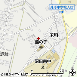 群馬県沼田市戸鹿野町578-1周辺の地図