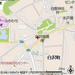 栃木県宇都宮市白沢町696-2周辺の地図