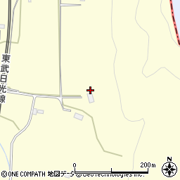 栃木県鹿沼市板荷1389周辺の地図