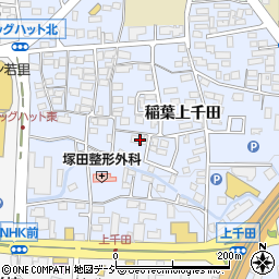 長野県長野市稲葉199周辺の地図