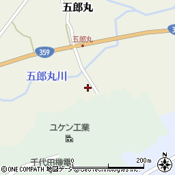 富山県小矢部市五郎丸491周辺の地図