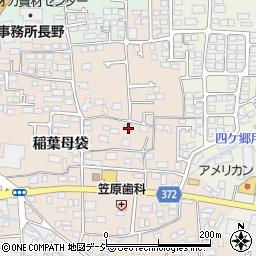 長野県長野市稲葉722周辺の地図