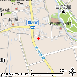 栃木県宇都宮市白沢町122-2周辺の地図