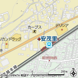 長野県長野市安茂里3587周辺の地図