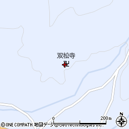 雙松寺周辺の地図