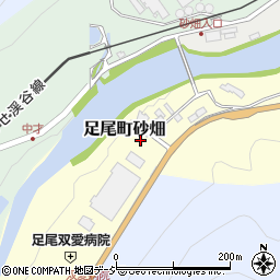 栃木県日光市足尾町砂畑3-11周辺の地図