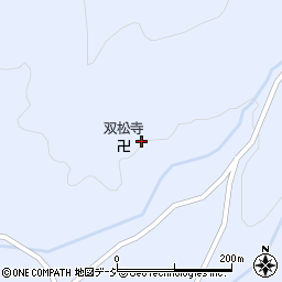 双松寺周辺の地図