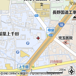 長野県長野市稲葉149周辺の地図