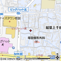 長野県長野市稲葉65周辺の地図