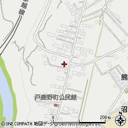 群馬県沼田市戸鹿野町563周辺の地図