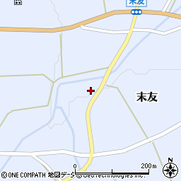 富山県小矢部市末友340周辺の地図
