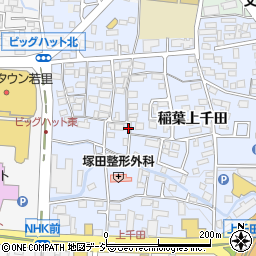 長野県長野市稲葉69-2周辺の地図