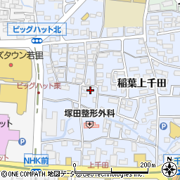 長野県長野市稲葉69周辺の地図