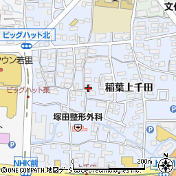 長野県長野市稲葉75周辺の地図