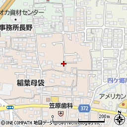 長野県長野市稲葉817周辺の地図