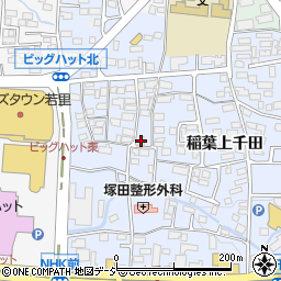 上千田公民館周辺の地図