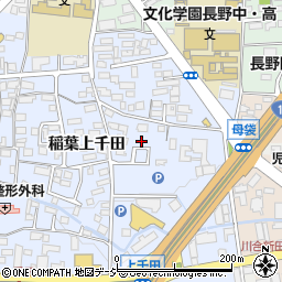 長野県長野市稲葉152-3周辺の地図