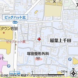 長野県長野市稲葉71周辺の地図
