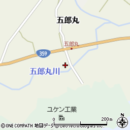 富山県小矢部市五郎丸58周辺の地図