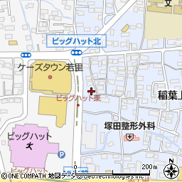 長野県長野市稲葉47周辺の地図