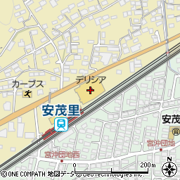 長野県長野市安茂里1524周辺の地図