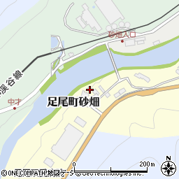 栃木県日光市足尾町砂畑3周辺の地図