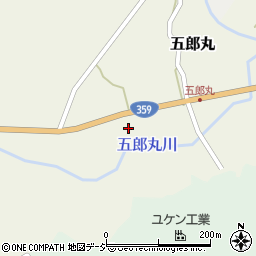 富山県小矢部市五郎丸55周辺の地図