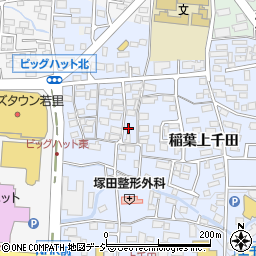 長野県長野市稲葉14周辺の地図