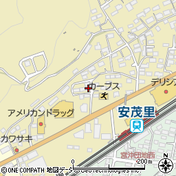 長野県長野市安茂里3618-2周辺の地図