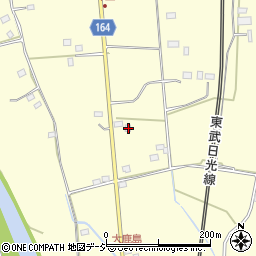 栃木県鹿沼市板荷947周辺の地図