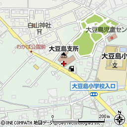大豆島公民館周辺の地図