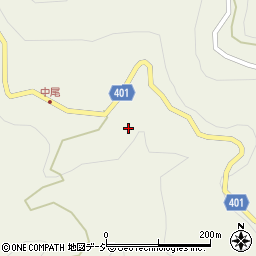 小川長野線周辺の地図