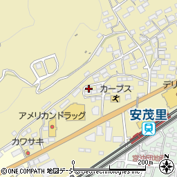 長野県長野市安茂里3619-3周辺の地図