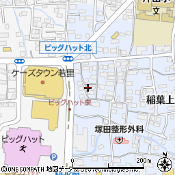 長野県長野市稲葉54-3周辺の地図