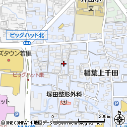 長野県長野市稲葉59周辺の地図