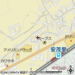 長野県長野市安茂里3618-3周辺の地図