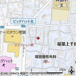 長野県長野市稲葉62-1周辺の地図