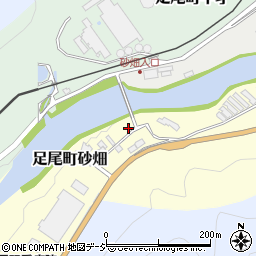 栃木県日光市足尾町砂畑3-1周辺の地図