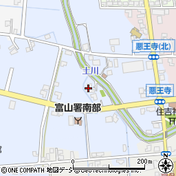 富山県富山市悪王寺93周辺の地図