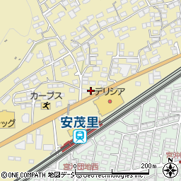 長野県長野市安茂里1538周辺の地図