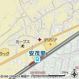 長野県長野市安茂里1539周辺の地図