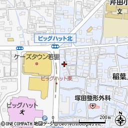 長野県長野市稲葉45周辺の地図